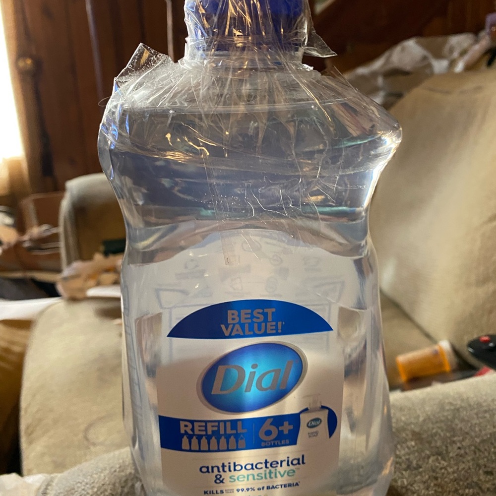 Dial Antibacterial  Sensitive Hand Soap SEALED 52 FL OZ
